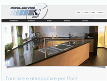 Tablet Screenshot of hotel-service.it